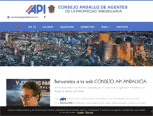 Tablet Screenshot of apiandalucia.com